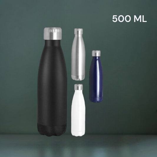COLA INSULATED BOTTLE WITH SILVER CAP