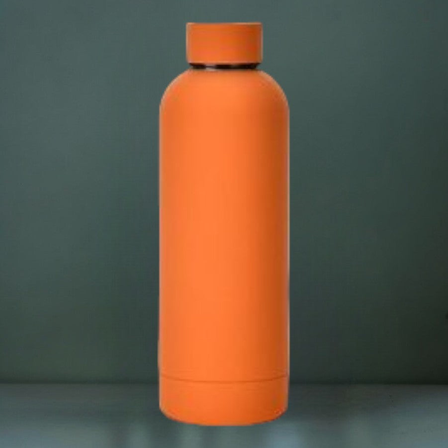 RUBBER COATING STAINLESS STEEL INSULATED BOTTLE